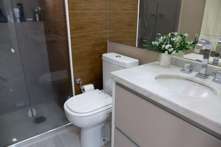 Apartamento à venda com 106m², 3 quartos e 2 vagas Apartamento à venda com 106m², 3 quartos e 2 vagasBanheiro da Suíte 2