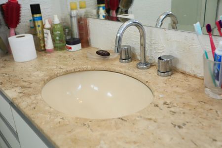 Apartamento à venda com 123m², 3 quartos e 3 vagasBanheiro da Suíte