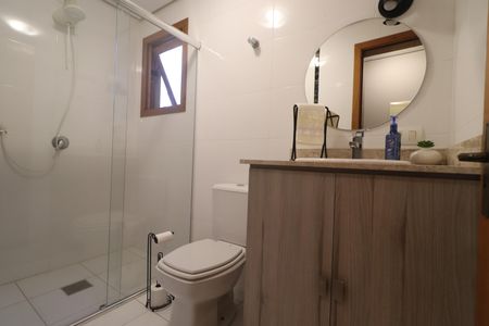 Apartamento à venda com 81m², 2 quartos e 2 vagasBanheiro da Suíte