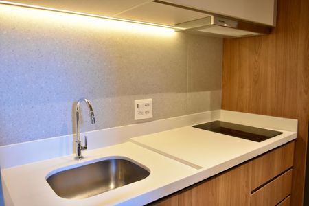 Studio para alugar com 21m², 1 quarto e sem vaga Studio para alugar com 21m², 1 quarto e sem vagaCozinha