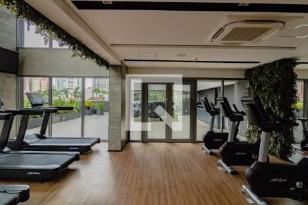 Studio para alugar com 21m², 1 quarto e sem vaga Studio para alugar com 21m², 1 quarto e sem vagaÁrea comum - Academia