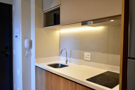 Studio para alugar com 21m², 1 quarto e sem vaga Studio para alugar com 21m², 1 quarto e sem vagaCozinha