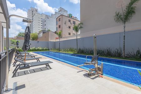 Studio à venda com 25m², 1 quarto e sem vagaPiscina