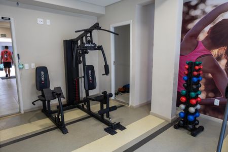Apartamento à venda com 44m², 2 quartos e 1 vaga Apartamento à venda com 44m², 2 quartos e 1 vagaÁrea comum - Academia