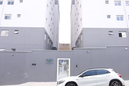 Apartamento à venda com 35m², 2 quartos e sem vagaFachada e Placa