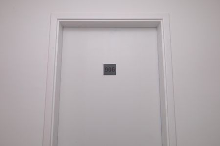 Apartamento à venda com 35m², 2 quartos e sem vagaPorta do apartamento