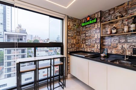 Varanda da Sala de apartamento para alugar com 2 quartos, 57m² em Vila Ester (zona Norte), São Paulo