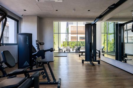 Studio à venda com 25m², 1 quarto e sem vagaAcademia