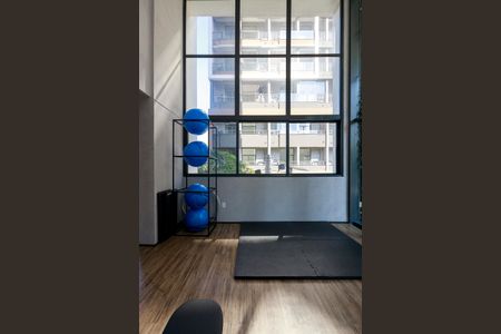 Studio à venda com 25m², 1 quarto e sem vagaAcademia