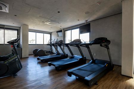 Studio à venda com 25m², 1 quarto e sem vagaAcademia