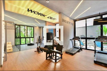 Apartamento à venda com 36m², 1 quarto e sem vaga Apartamento à venda com 36m², 1 quarto e sem vagaÁrea comum - Academia