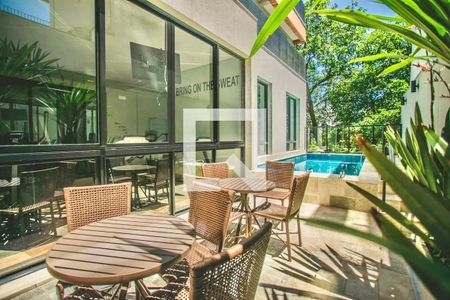 Apartamento à venda com 36m², 1 quarto e sem vaga Apartamento à venda com 36m², 1 quarto e sem vagaÁrea comum - Piscina