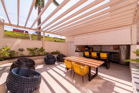 Studio para alugar com 45m², 1 quarto e 1 vaga Studio para alugar com 45m², 1 quarto e 1 vagaÁrea comum - Churrasqueira 1