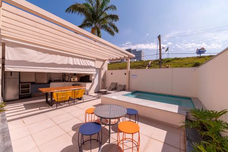 Studio para alugar com 45m², 1 quarto e 1 vaga Studio para alugar com 45m², 1 quarto e 1 vagaÁrea comum - Churrasqueira 2