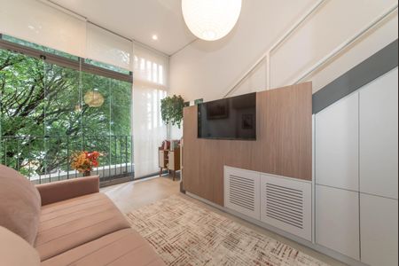 Studio para alugar com 34m², 1 quarto e sem vaga Studio para alugar com 34m², 1 quarto e sem vagaSala