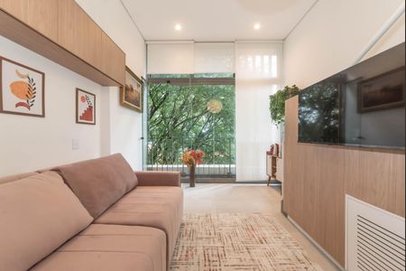 Studio para alugar com 34m², 1 quarto e sem vaga Studio para alugar com 34m², 1 quarto e sem vagaSala