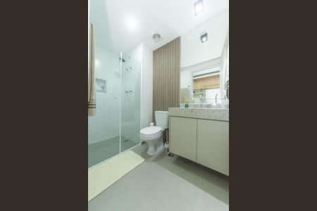 Studio para alugar com 34m², 1 quarto e sem vaga Studio para alugar com 34m², 1 quarto e sem vagaBanheiro