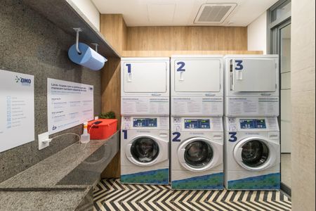 Studio para alugar com 34m², 1 quarto e sem vaga Studio para alugar com 34m², 1 quarto e sem vagaÁrea comum