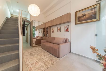 Studio para alugar com 34m², 1 quarto e sem vaga Studio para alugar com 34m², 1 quarto e sem vagaSala