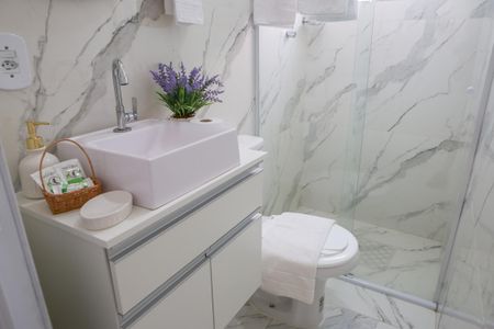 Apartamento para alugar com 40m², 1 quarto e sem vaga Apartamento para alugar com 40m², 1 quarto e sem vagaBanheiro