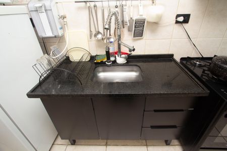 Apartamento à venda com 47m², 1 quarto e 1 vagaCozinha