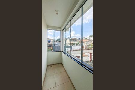 Varanda Quarto 2 de casa à venda com 3 quartos, 168m² em Pompéia, Belo Horizonte