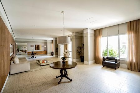 Apartamento para alugar com 86m², 2 quartos e 2 vagasHall social