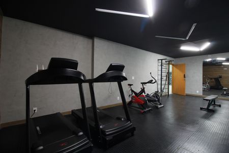Apartamento para alugar com 125m², 2 quartos e 2 vagasÁrea comum - Academia