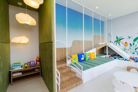 Apartamento para alugar com 80m², 2 quartos e 1 vaga Apartamento para alugar com 80m², 2 quartos e 1 vagaÁrea comum - Brinquedoteca