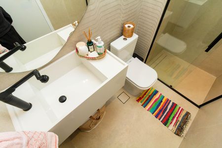 Apartamento para alugar com 80m², 2 quartos e 1 vaga Apartamento para alugar com 80m², 2 quartos e 1 vagaBanheiro 2