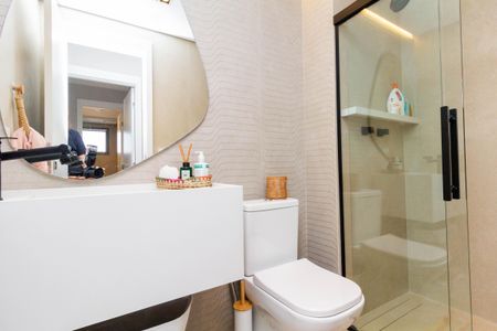 Apartamento para alugar com 80m², 2 quartos e 1 vaga Apartamento para alugar com 80m², 2 quartos e 1 vagaBanheiro 2