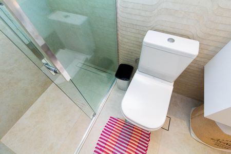 Apartamento para alugar com 80m², 2 quartos e 1 vaga Apartamento para alugar com 80m², 2 quartos e 1 vagaBanheiro da Suíte