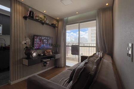 Sala de apartamento para alugar com 2 quartos, 55m² em Vila Sao Joao, Guarulhos