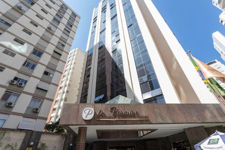 Studio para alugar com 31m², 1 quarto e sem vaga Studio para alugar com 31m², 1 quarto e sem vagaFachada