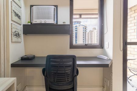 Apartamento à venda com 38m², 1 quarto e 1 vagaEscritório