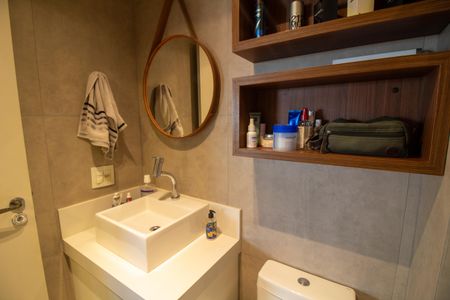 Apartamento à venda com 43m², 1 quarto e 1 vagaBanheiro da Suíte