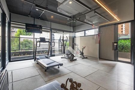 Studio à venda com 24m², 1 quarto e 1 vaga Studio à venda com 24m², 1 quarto e 1 vagaÁrea comum - Academia