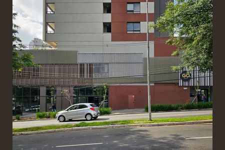 Studio para alugar com 28m², 1 quarto e sem vaga Studio para alugar com 28m², 1 quarto e sem vagaFachada