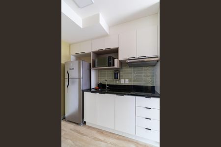 Studio para alugar com 28m², 1 quarto e sem vaga Studio para alugar com 28m², 1 quarto e sem vagaCozinha