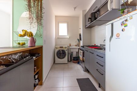 Apartamento à venda com 34m², 2 quartos e sem vaga Apartamento à venda com 34m², 2 quartos e sem vagaCozinha e Área de Serviço