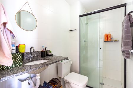 Apartamento à venda com 34m², 2 quartos e sem vaga Apartamento à venda com 34m², 2 quartos e sem vagaBanheiro da Suíte