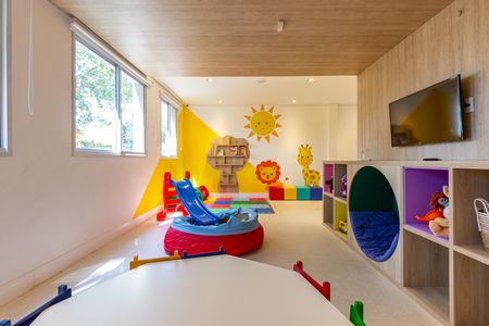 Apartamento à venda com 34m², 2 quartos e sem vaga Apartamento à venda com 34m², 2 quartos e sem vagaÁrea comum - Brinquedoteca