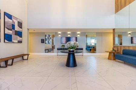 Apartamento à venda com 34m², 2 quartos e sem vaga Apartamento à venda com 34m², 2 quartos e sem vagaÁrea comum - Hall de entrada