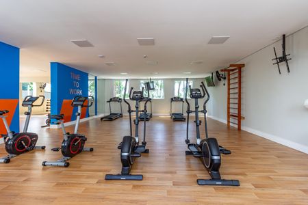 Apartamento à venda com 34m², 2 quartos e sem vaga Apartamento à venda com 34m², 2 quartos e sem vagaÁrea comum - Academia