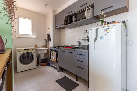 Apartamento à venda com 34m², 2 quartos e sem vaga Apartamento à venda com 34m², 2 quartos e sem vagaCozinha e Área de Serviço