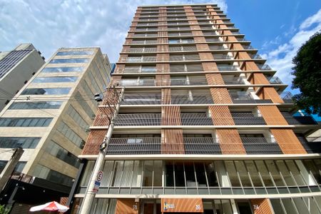 Studio à venda com 26m², 1 quarto e sem vaga Studio à venda com 26m², 1 quarto e sem vagaFachada