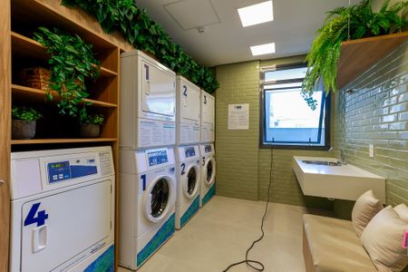 Studio à venda com 26m², 1 quarto e sem vaga Studio à venda com 26m², 1 quarto e sem vagaLavanderia