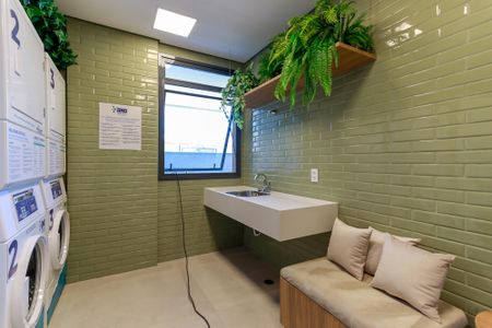 Studio à venda com 26m², 1 quarto e sem vaga Studio à venda com 26m², 1 quarto e sem vagaLavanderia