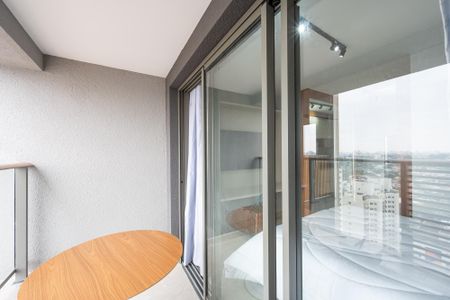Varanda de kitnet/studio à venda com 1 quarto, 25m² em Vila Clementino, São Paulo