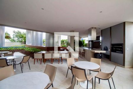 Apartamento à venda com 49m², 1 quarto e 1 vagaChurrasqueira